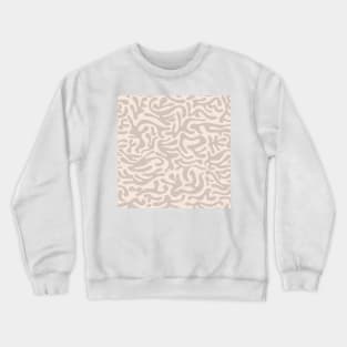 Neutral Doodles Crewneck Sweatshirt